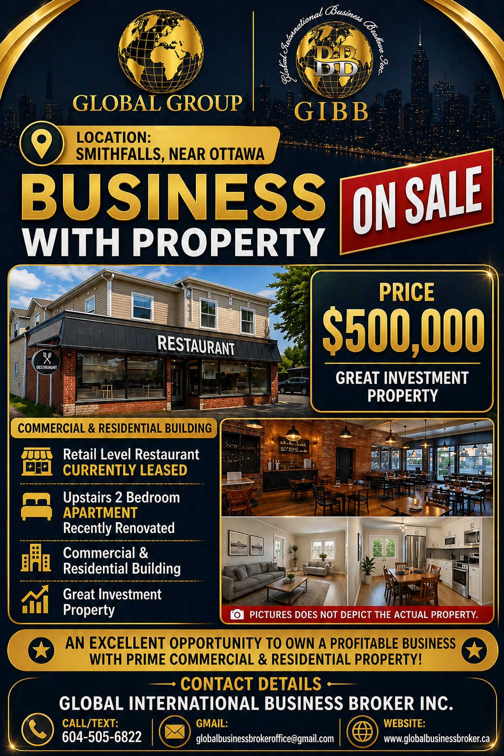 PRIME BUSINESS + PROPERTY INVESTMENT OPPORTUNITY